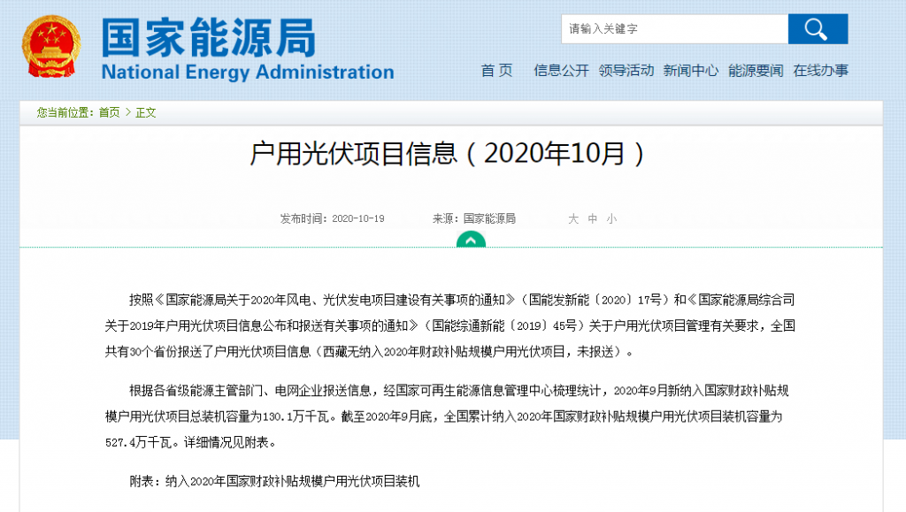 快裝！11月為戶用光伏補貼最后一個月！補貼指標僅剩0.7GW